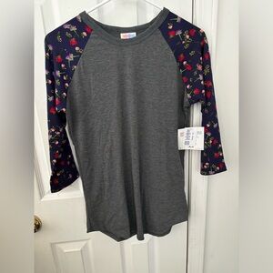 LuLaRoe baseball t shirt size XS